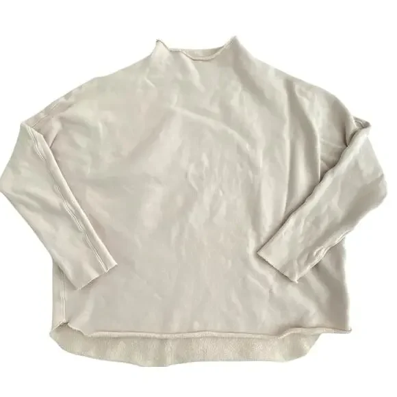 Frank & Eileen EFFIE L/S FUNNEL NECK CAPELET Size Medium - Picture 2 of 6